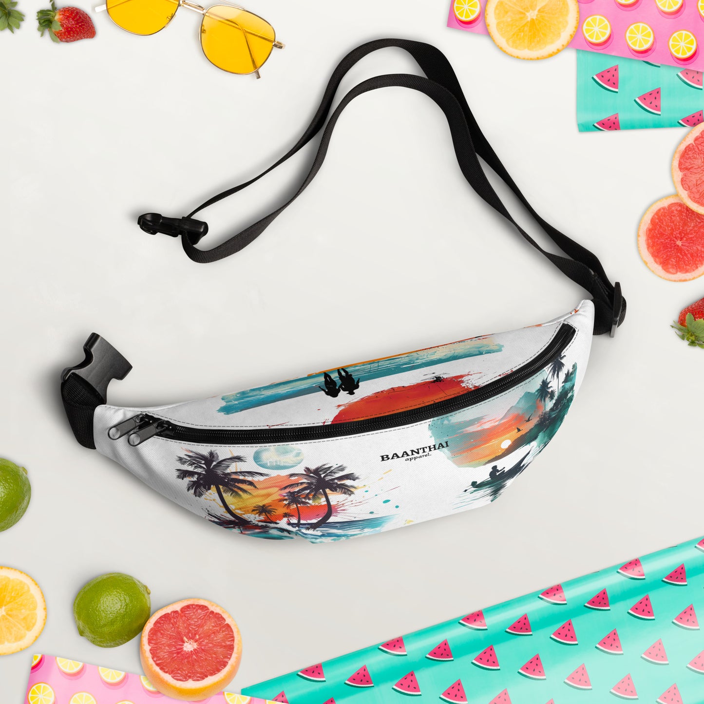 "Tropical Island Vibes" Fanny Pack