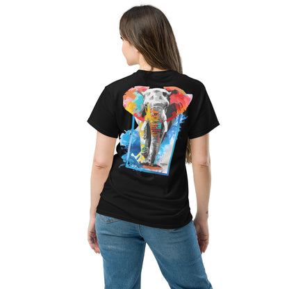 "Elephant Vibrance" Tee - Black