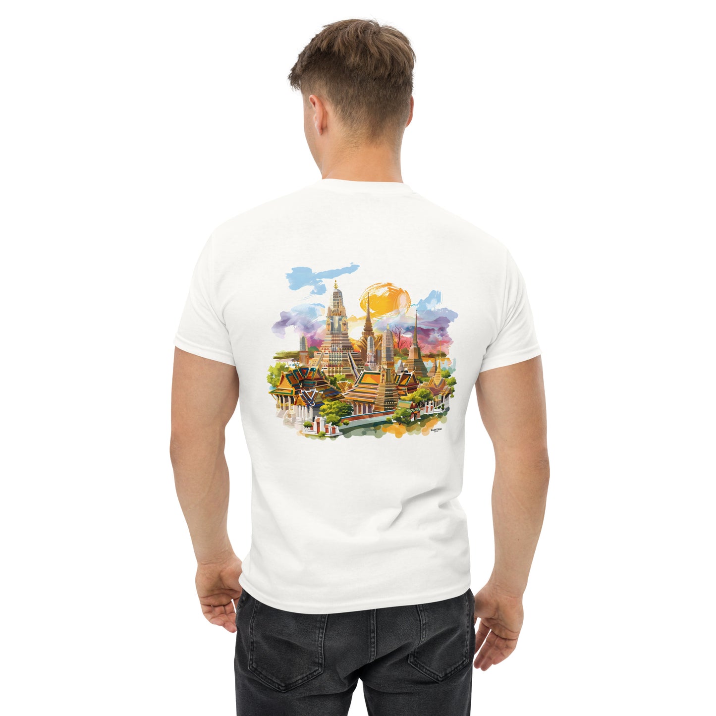 "Temples of Thailand" Tee - White