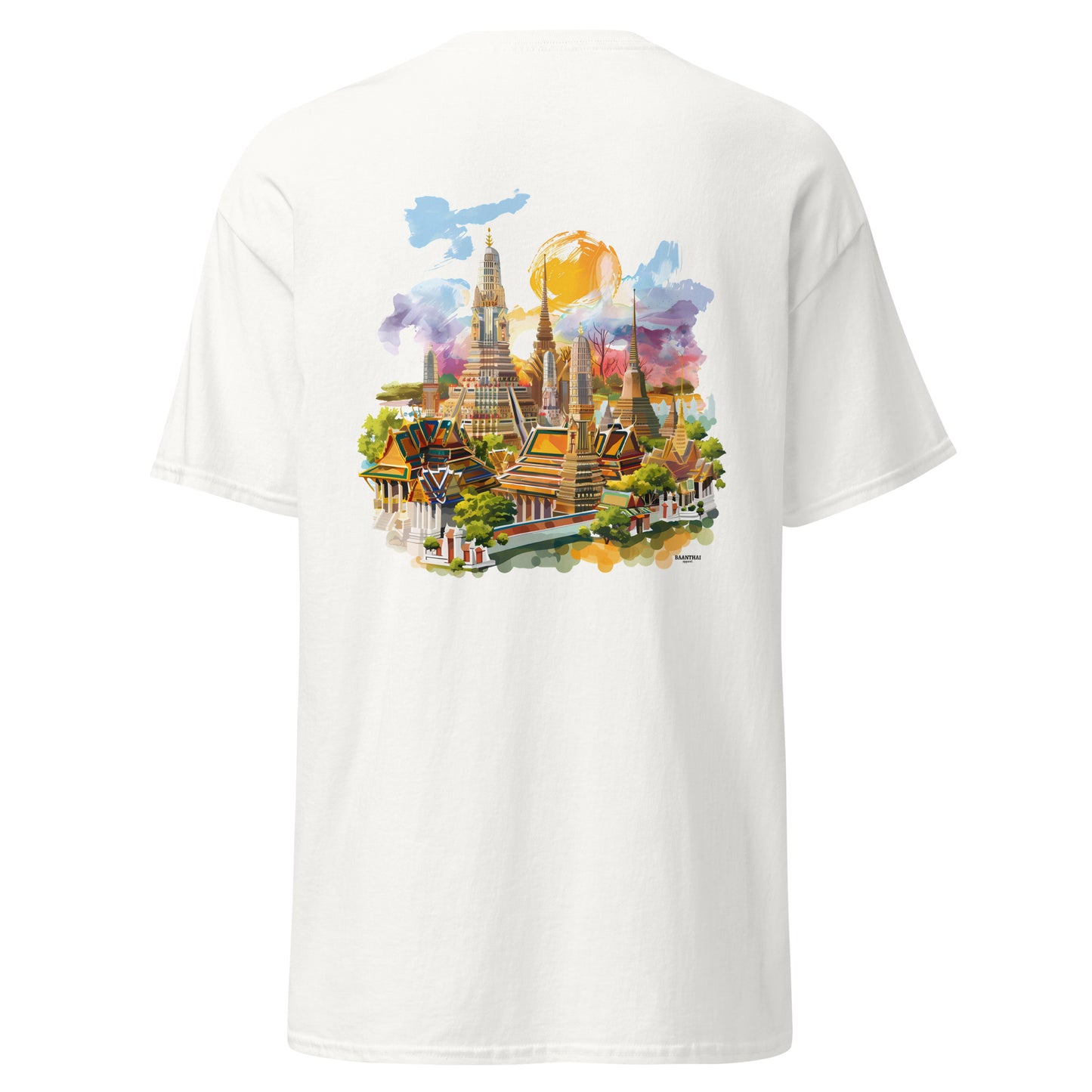 "Temples of Thailand" Tee - White