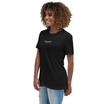 "Golden Lotus" Women's Tee - Black